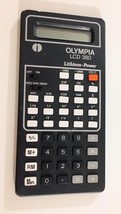 Olympia LCD 380 vintage calculator #3 - £9.91 GBP