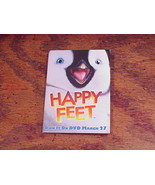 Vintage Happy Feet DVD On Sale Promotional Pinback Button, Pin - £5.91 GBP