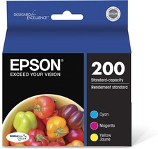 Epson T200 Durabrite Ultra Ink Standard Capacity Color Combo Pack, Cyan. - £30.63 GBP