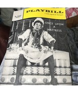 Carol Burnett Playbill Once Upon A Mattress St. James Theatre Broadway 1960 - $40.58 CAD