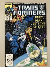 Stan Lee Presents TRANSFORMERS #39 1988 Fort Max Gets the Shaft Marvel Comics - £6.84 GBP