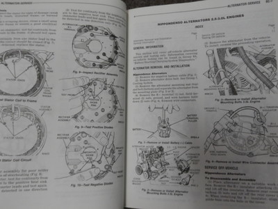 1989 PLYMOUTH VOYAGER DODGE CARAVAN Service Repair Shop Manual FWD OEM USED Item image 4