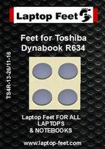 Laptop Feet for Toshiba Dynabook R634 compatible kit ( 4 pcs self adhesi... - £9.41 GBP