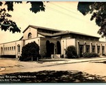 RPPC High School Gymnasium Gilroy California CA UNP Laws Photo Postcard F15 - $52.53