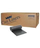 Berry Plastics 625121 50 Count 96 Gallon Black Can Liner - $1,756.72 MXN