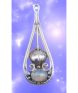 HAUNTED ANTIQUE NECKLACE MOONVEIL ORACLE ANSWERS HIGHEST LIGHT COLLECTION - $221.93