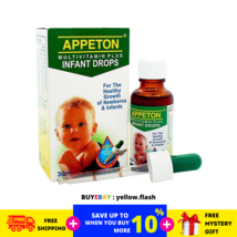 Appeton Multivitamin Plus Infant Drops 30ml Aumenta l&#39;appetito del bambino... - £19.68 GBP