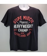 DA) Fanatics Stipe Miocic UFC Heavyweight Champion Black Cotton T-Shirt - £15.79 GBP