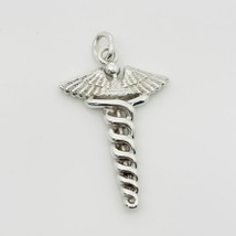 Tiffany &amp;Co Caduceus Pendant in Sterling Silver Medical Doctor Nurse - $449.00