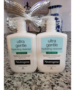 Lot of 2 Neutrogena Ultra Gentle Hydrating Cleanser Creamy Formula 12 oz - £29.87 GBP