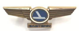 Vintage Eastern Airlines Junior Pilot Wings Plastic Pin Aviation Airline... - $14.99