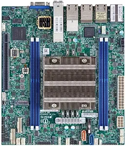 SUPERMICRO MBD-X12SDV-8C-SPT8F-O Micro-ATX Server Motherboard D-2733NT P... - $3,573.99