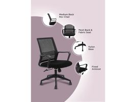 Albury Medium Back Revolving Ergonomic Office Chair - £76.19 GBP+