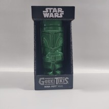 Star Wars Geeki Tikis Boba Fett Ceramic Collectible Mug Tiki Mug - $29.65
