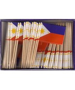 25 Box Wholesale Lot of Philippines Toothpick Flags, 2500 Small Mini Flags - $104.56 CAD