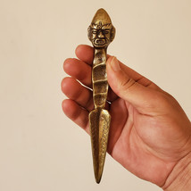 Tibetan Buddhist Milarepa Fingerprints Phurba/Kila/Dagger 6.5&quot; - Nepal - £23.76 GBP