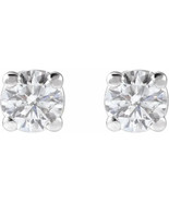 14K White Gold 1/5 CTW Lab-Grown Diamond Stud Earrings - $358.66