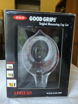 OXO 1056988 Good Grips Angled Measuring Cup Set - 3 Piece - $22.24