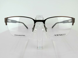 Adensco Ad 113 (YZ4) Matt Brown 53 X 18 145 Stainless Steel Eyeglass Frame - £31.93 GBP