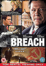 Breach DVD (2008) Chris Cooper, Ray (DIR) Cert 12 Pre-Owned Region 2 - £13.90 GBP