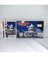 2002 &quot;Washington D.C.&quot; Postcard Booklet 40 Full Color Post Cards With Mi... - £6.02 GBP