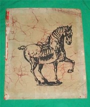 Vtg Batik Art Hindu Buddhist Tibet Hayagriva Or Uchchaihshravas Ming Horse Nepal - £59.95 GBP