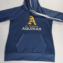 Fanthread St. Thomas Aquinas Men's Blue Hoodie Drawstring Pullover Sweatshirt M image 11