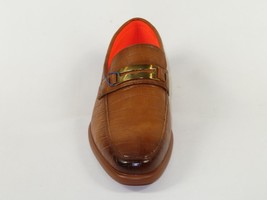 Men's TAYNO Shoes The Caprio C TAYNO Crocodile Print Bit Loafer Cognac image 2