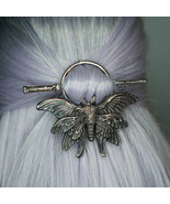 Ladies Headdress Gothic Retro Creative Moth Insect Nordic Style Fashion ... - $341.93 MXN