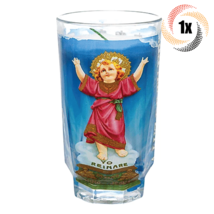 1x Cup Candle Divine Child Jesus Glass Candle | Long Burntime | Fast Shipping - £12.55 GBP