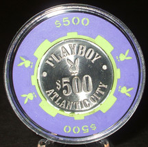 (1) $500. PLAYBOY CASINO CHIP - 1981 - ATLANTIC CITY, New Jersey - Bud J... - £180.30 GBP