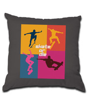 Sk8 or die Pillow (Cover and Pillow Included) - £16.96 GBP+