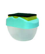 Dish Soap Dispenser with Sponge Holder – Refillable 14oz for Kitchen Sink - $10.74 CAD