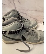Nike Air Force 1 Grey And Black Shoes  - $583.32 MXN