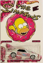 White &#39;67 Chevelle Custom Hot Wheels &#39;The Simpsons&quot; Series - £74.95 GBP