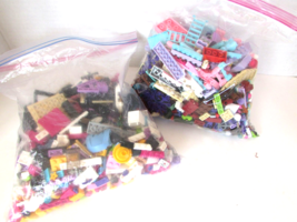 Lot of Mixed Lego Friends plus more Pastel colors 4 pounds  Lot 1 - $14.80