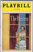 Playbill The Heiress Cort Theatre 1995 + Ticket Patricia Conolly - $9.89