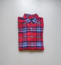 Polo Ralph Lauren Flannel Check Long Sleeve Button Down Cotton Shirt FTP... - $1,414.97 MXN