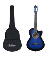  12 Piece Western Classical Guitar Set with 6 Strings Blue 38&quot; - $2,738.03 MXN