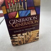 Generation to Generation by Edwin H Friedman 2011 - $16.71 CAD