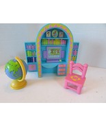 Mattel C6916 Dora the Explorer Entertainment Center Chair World Globe 2003 - $9.85