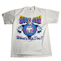 Vintage 1993 Bug&#39;s Bunny Gym What&#39;s Up Doc? Shirt Looney Toons Size Medium - $40.51 CAD