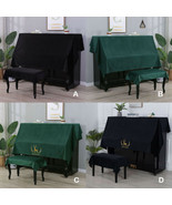 2in1 Piano Cover Cloth Fabric Decorative Dust-proof for Upright Piano To... - £27.35 GBP+