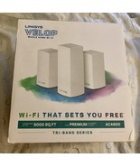 Linksys Velop Triband AC4600 Intelligent Mesh WiFi Router Whole Home Sys... - £108.81 GBP