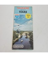 Vintage 1978 Conoco Texas Road Street Map Ephemera - $13.14