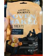 AMERICAN JOURNEY Grain Free Oven Baked Dog Treats - PEANUT BUTTER (8oz) ... - $13.61