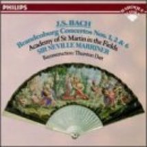 Bach: Brandenburg Concerti 1,2,6 [Audio CD] Johann Sebastian Bach; Sir Neville M - £10.99 GBP