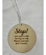 Please Do Not Touch Baby Stroller Sign Rustic Stop Please Don&#39;t Touch - $10.95 CAD