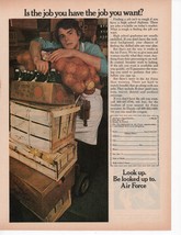 US Air Force Recruiting Printed Magazine Advertisement 1975 - $7.69
