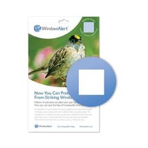 Square Decal help prevent wild birds from accidentaly striking windows  - $20.00